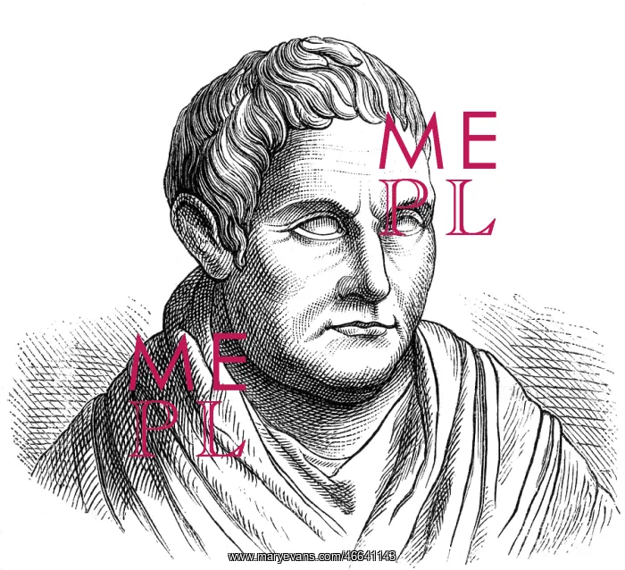 : Menander, 342 - circa 291 BC, Greek author / : Menander, 342 - circa 291 BC, Greek author /