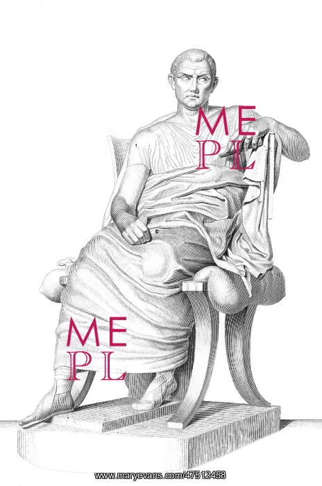 : MENANDER (SEATED) : MENANDER (SEATED)