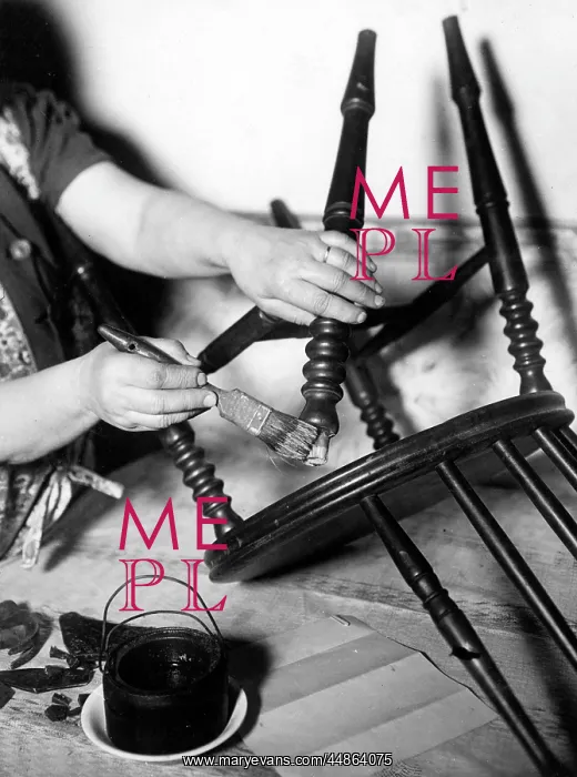 : MENDING A CHAIR : MENDING A CHAIR