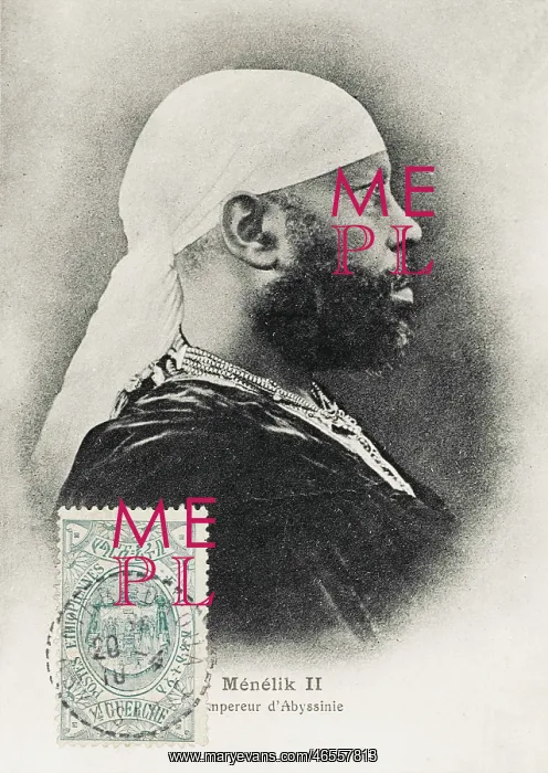 : Menelik II - Emperor of Ethiopia : Menelik II - Emperor of Ethiopia