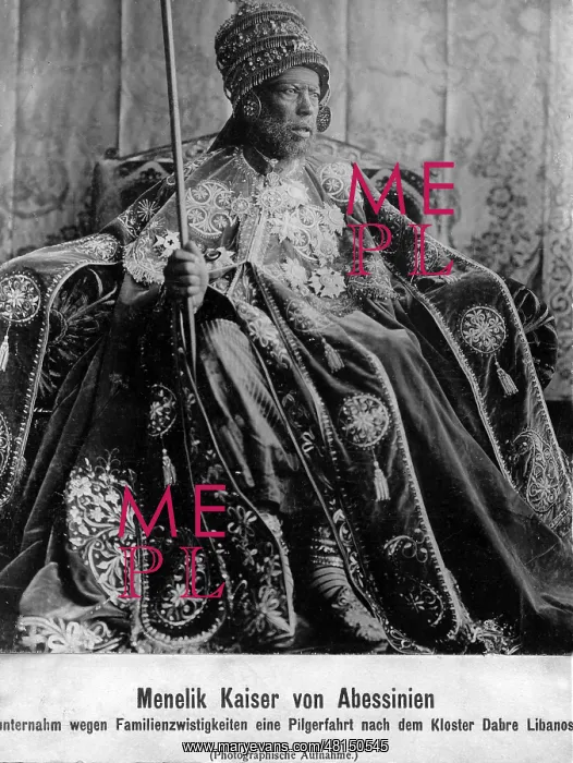 : Menelik II, Emperor of Ethiopia : Menelik II, Emperor of Ethiopia