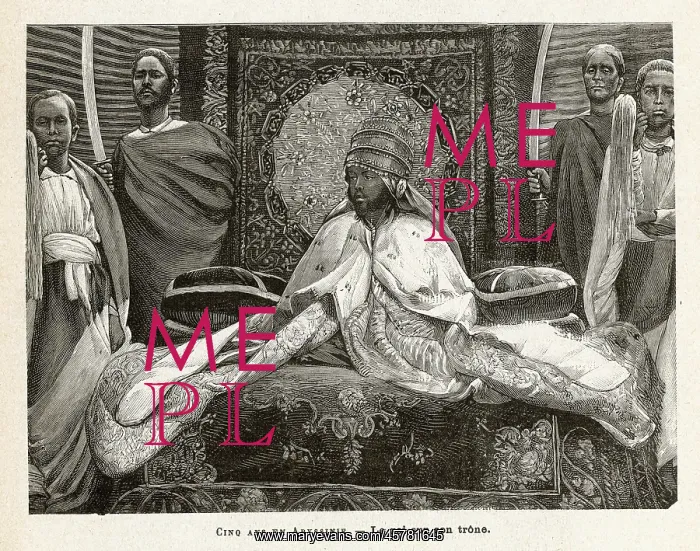  : MENELIK II / ETHIOPIA