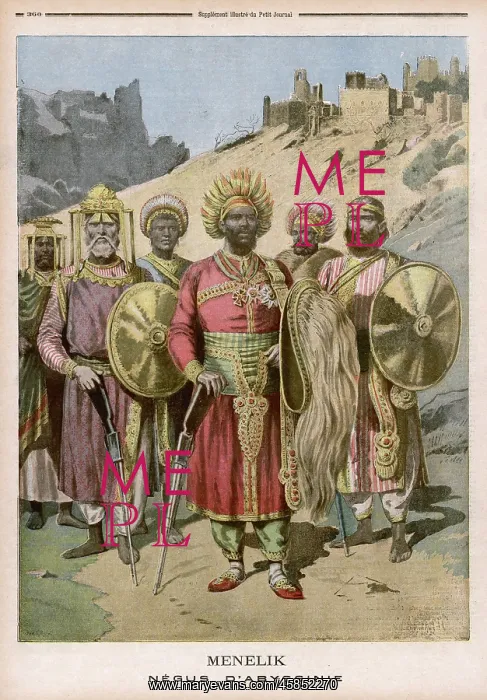  : MENELIK II / ETHIOPIA