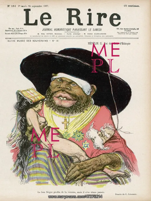 : MENELIK II / ETHIOPIA : MENELIK II / ETHIOPIA