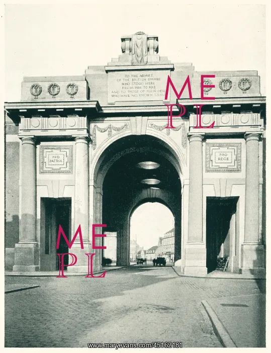 : The Menin gate, 1927 : The Menin gate, 1927