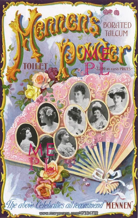: MENNEN'S TOILET POWDER : MENNEN'S TOILET POWDER