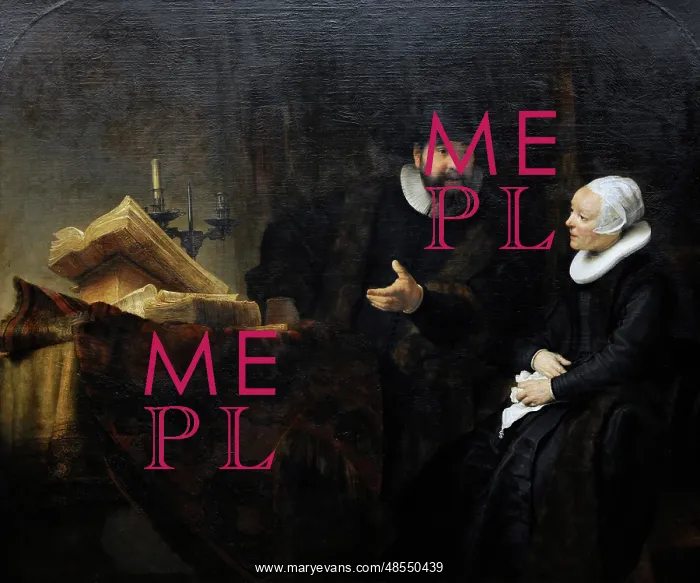 : The Mennonite Preacher... by Rembrandt : The Mennonite Preacher... by Rembrandt