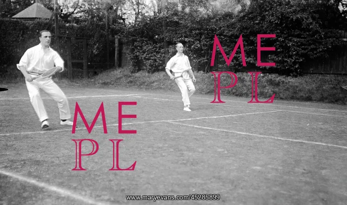 : Men's doubles tennis match : Men's doubles tennis match