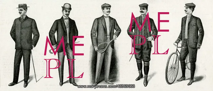 : Men's wear 1901 : Men's wear 1901