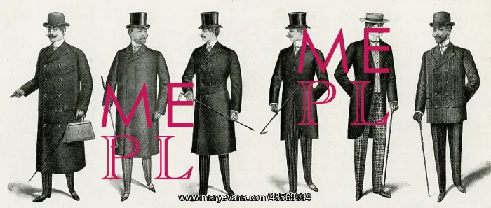 : Men's wear 1901 : Men's wear 1901