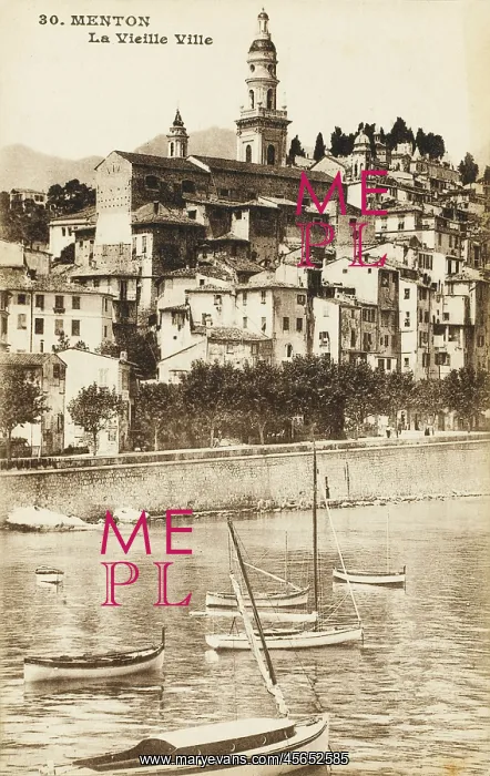 : Menton, France : Menton, France