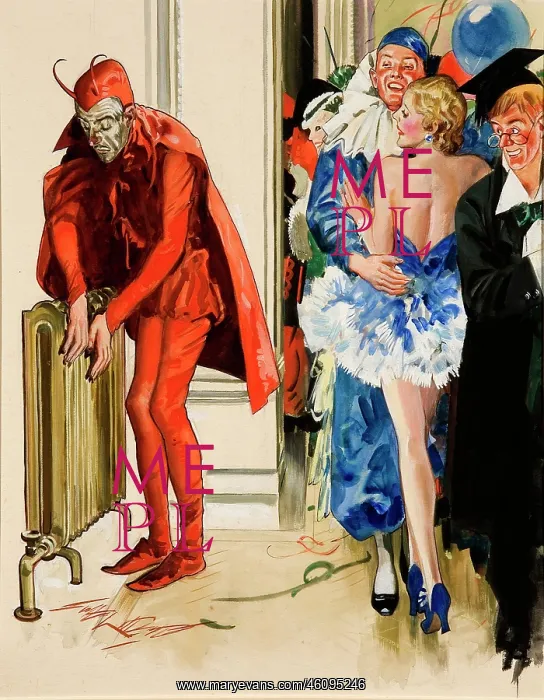 : Mephistopheles turns on the radiator : Mephistopheles turns on the radiator