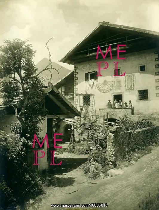 : Meran farmhouse in 1907 : Meran farmhouse in 1907