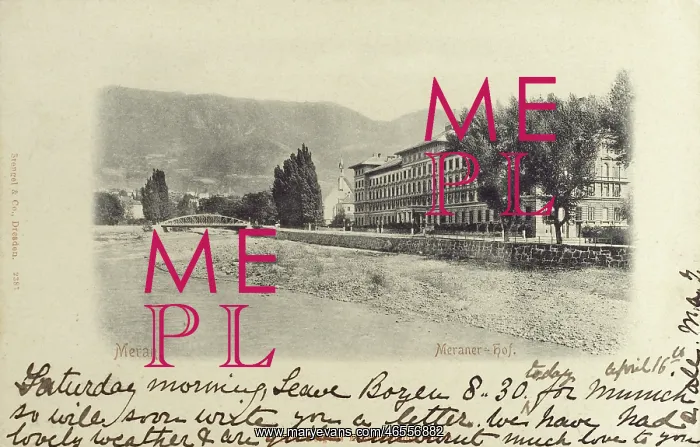 : Merano, Italy - General View : Merano, Italy - General View