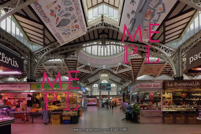 : Mercat Central, Valencia, Spain : Mercat Central, Valencia, Spain