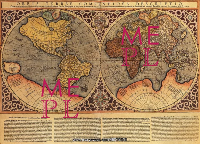 : Mercator world map : Mercator world map