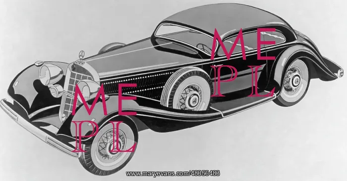 : Mercedes 500K - W29, 1934 : Mercedes 500K - W29, 1934
