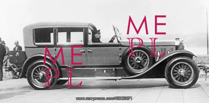 : Mercedes Kompressor limousine, 1928 : Mercedes Kompressor limousine, 1928