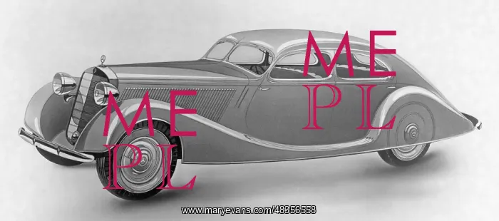 : Mercedes Type 290 - W18 streamlined sedan, 1933 : Mercedes Type 290 - W18 streamlined sedan, 1933