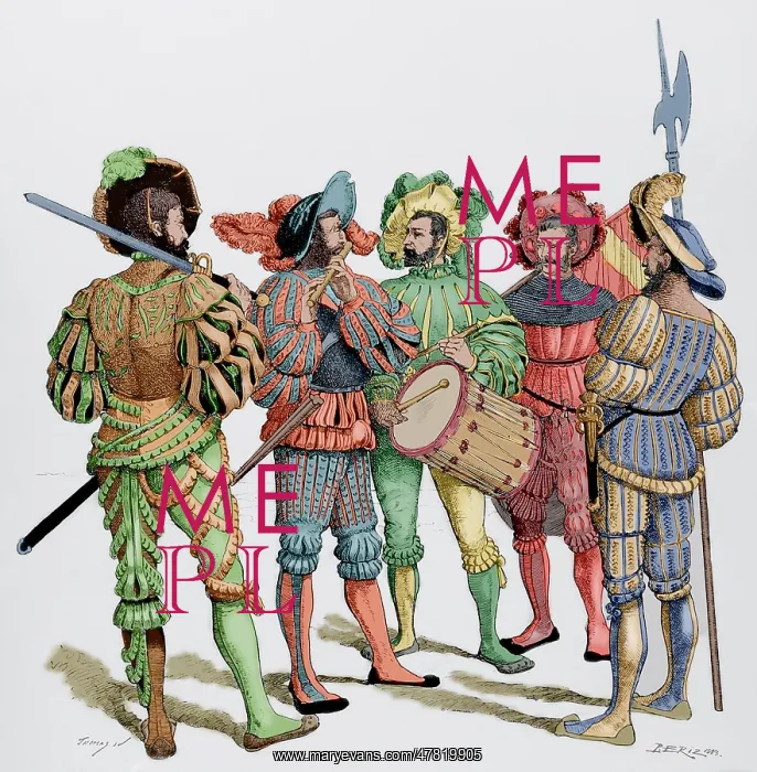: Mercenary soldiers. Landsknechte : Mercenary soldiers. Landsknechte