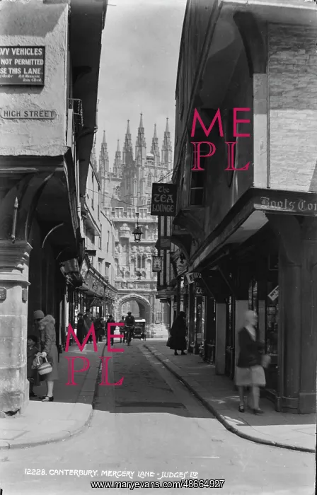 : Mercery Lane, Canterbury : Mercery Lane, Canterbury