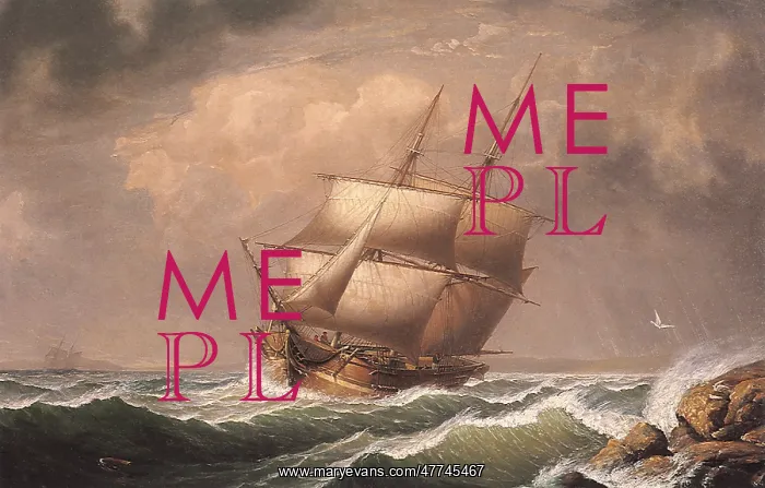  : Merchant Brig under Reefed Topsails