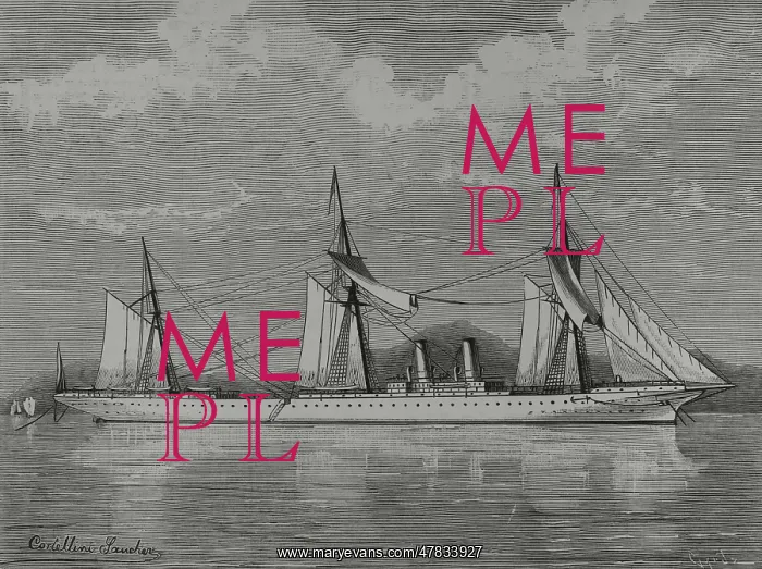 : Merchant marine. The Stirling Castle. English steam clipper : Merchant marine. The Stirling Castle. English steam clipper