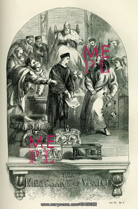 : The Merchant of Venice - title page : The Merchant of Venice - title page