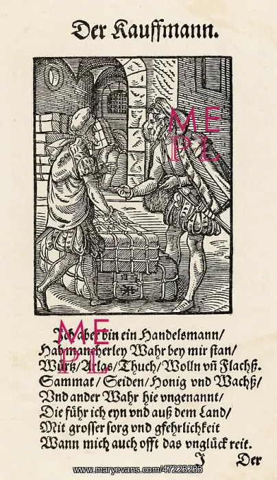 : MERCHANTS NEGOTIATING : MERCHANTS NEGOTIATING