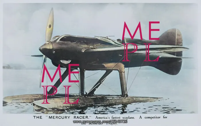  : Mercury Racer seaplane