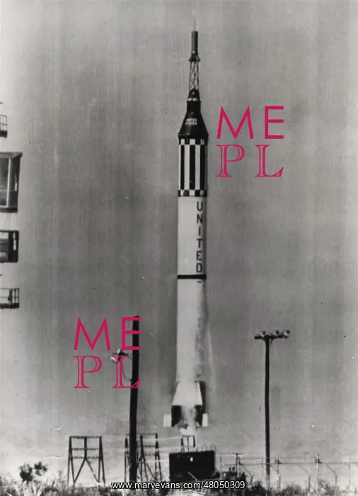 : The Mercury-Redstone rocket that carried Virgil Grissom : The Mercury-Redstone rocket that carried Virgil Grissom