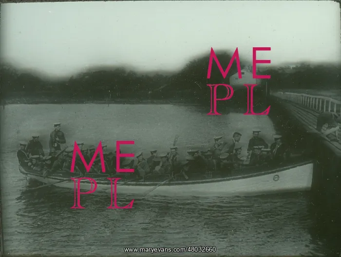  : Mercury Sea Scouts rowing an open cutter