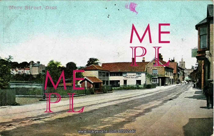 : Mere Street, Diss, Norfolk : Mere Street, Diss, Norfolk