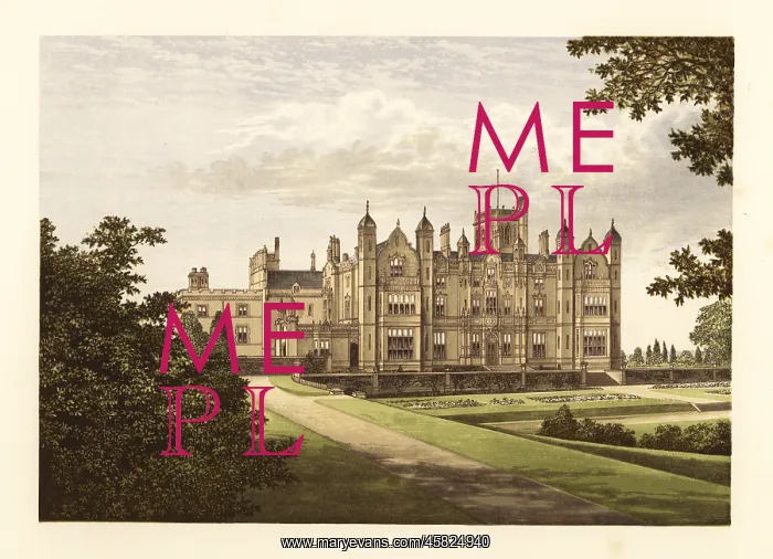 : Merevale Hall, Warwickshire, England : Merevale Hall, Warwickshire, England