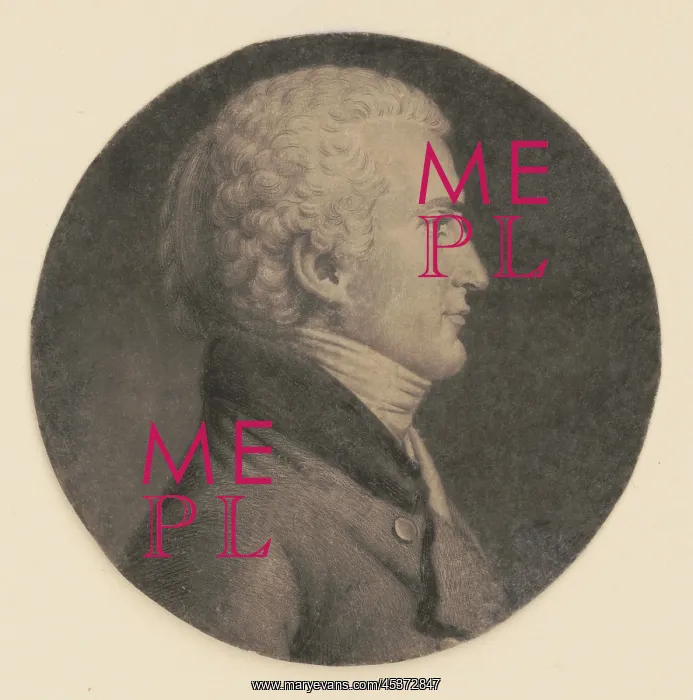 : Meriwether Lewis, in 1807 profile portrait : Meriwether Lewis, in 1807 profile portrait