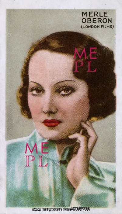  : Merle Oberon, Australian-born actress