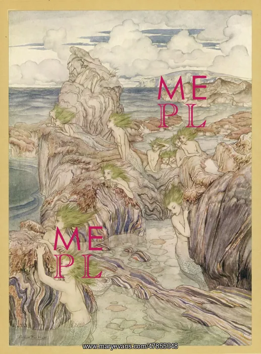 : Mermaid by Arthur Rackham : Mermaid by Arthur Rackham