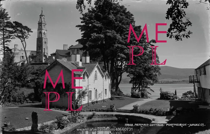 : Mermaid Cottage in Portmeirion : Mermaid Cottage in Portmeirion