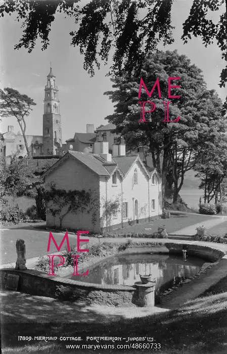 : Mermaid Cottage, Portmeirion : Mermaid Cottage, Portmeirion