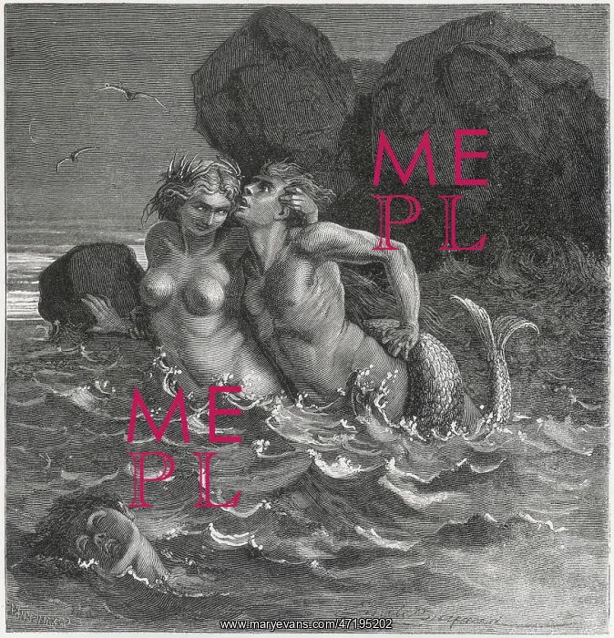 : Mermaid and Lover : Mermaid and Lover