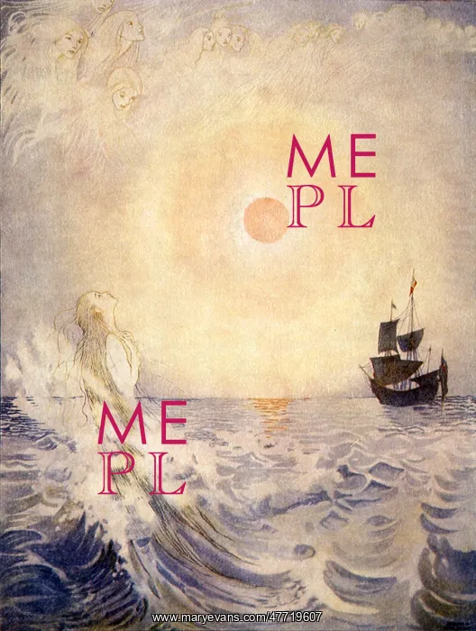 : Mermaid Rises From Sea : Mermaid Rises From Sea