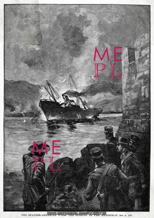 : THE MERRIMAC SINKS : THE MERRIMAC SINKS