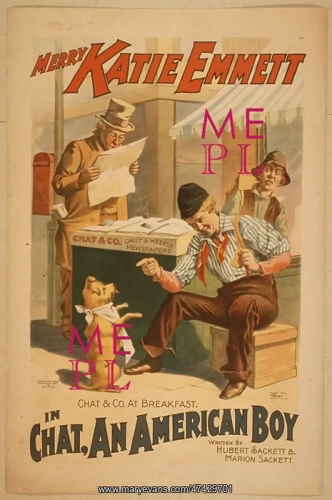 : Merry Katie Emmett in Chat, an American boy : Merry Katie Emmett in Chat, an American boy