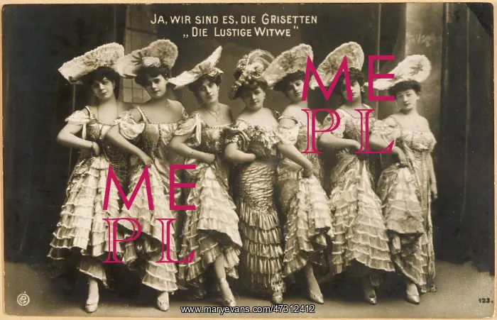: MERRY WIDOW CHORUS / 1905 : MERRY WIDOW CHORUS / 1905