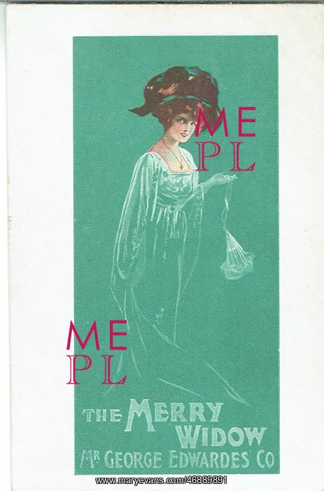 : The Merry Widow by Edward Morton : The Merry Widow by Edward Morton