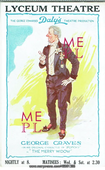 : The Merry Widow by Edward Morton : The Merry Widow by Edward Morton