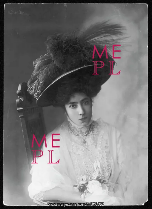 : MERRY WIDOW HAT : MERRY WIDOW HAT