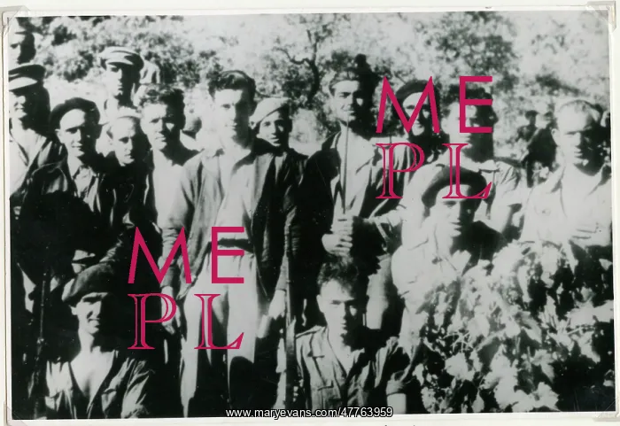 : Mersey Siders before Ebro crossing : Mersey Siders before Ebro crossing