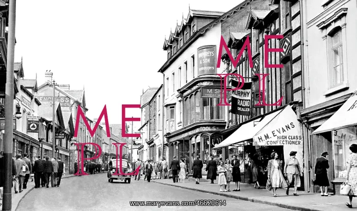  : Merthyr Tydfil, Upper High Street c1955