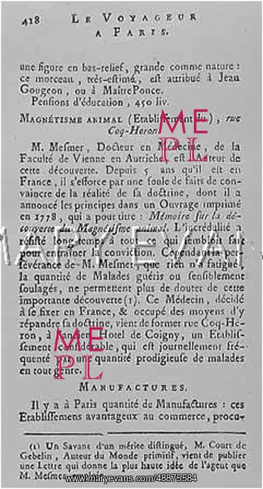  : MESMER ADVERTISES